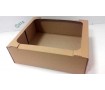 Коробка-лоток для кондитерских изделий 28х23х9 см