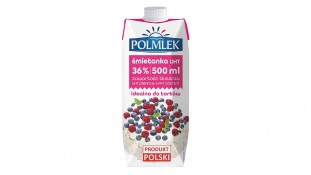 Натуральные сливки Polmlek 36%, 500 мл