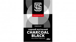 Черный угольный Yerocolors