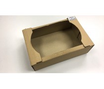 Коробка-лоток для кондитерских изделий 38х28х9 см